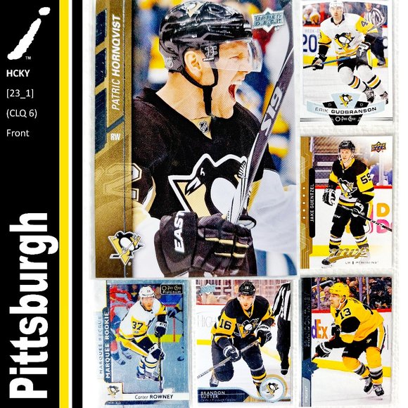 Pittsburgh Penguins 6 Card Lot - HCKY [23_1] - Picture 1 of 13